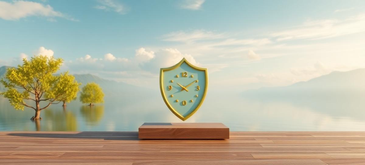 Calming illustration of a balanced scale with gaming symbols on one side and lifestyle activities (exercise, reading, socialising) on the other